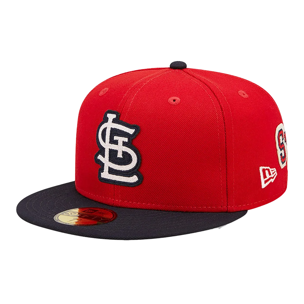 New Era 59FIFTY St. Louis Cardinals Letterman Fitted hat Red color