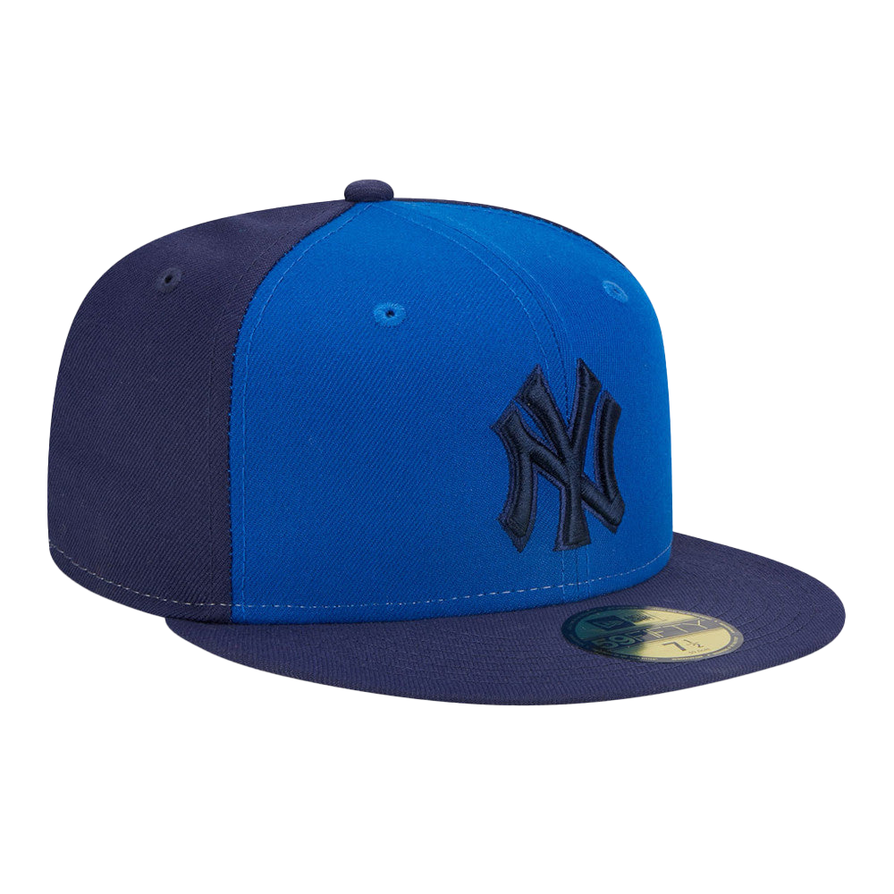 New Era 59Fifty MLB New York Yankee's Tri-Tone Team Fitted Hat