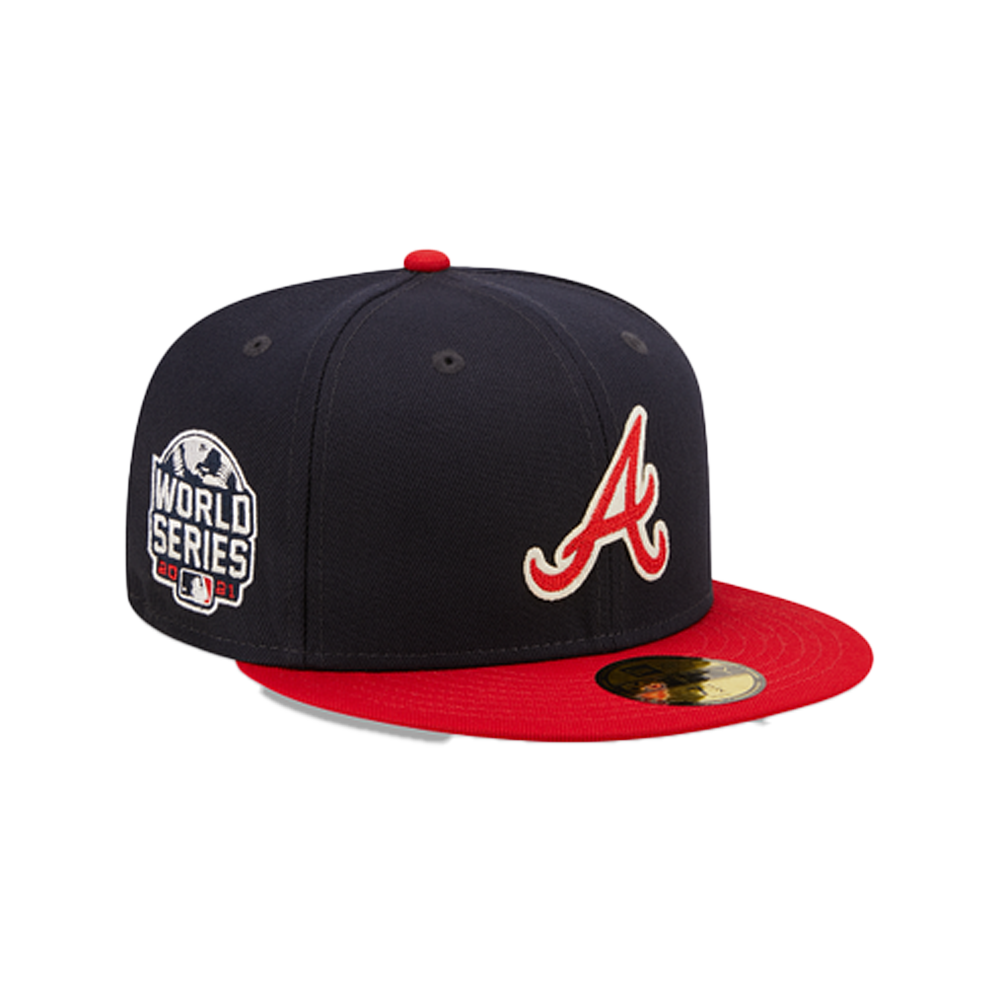 Gorra ajustada New Era Atlanta Braves Letterman 59Fifty