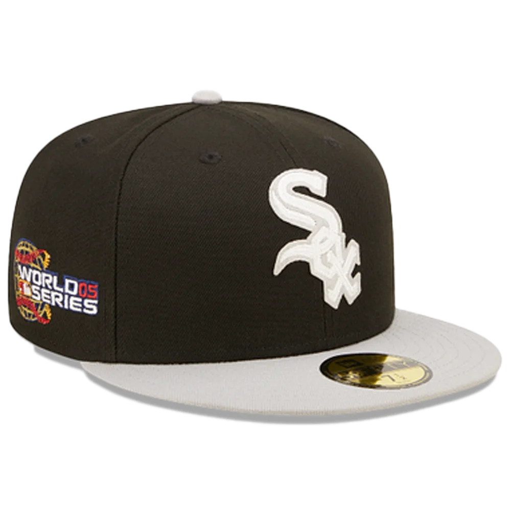 Gorra ajustada New Era Chicago White Sox Letterman 59Fifty