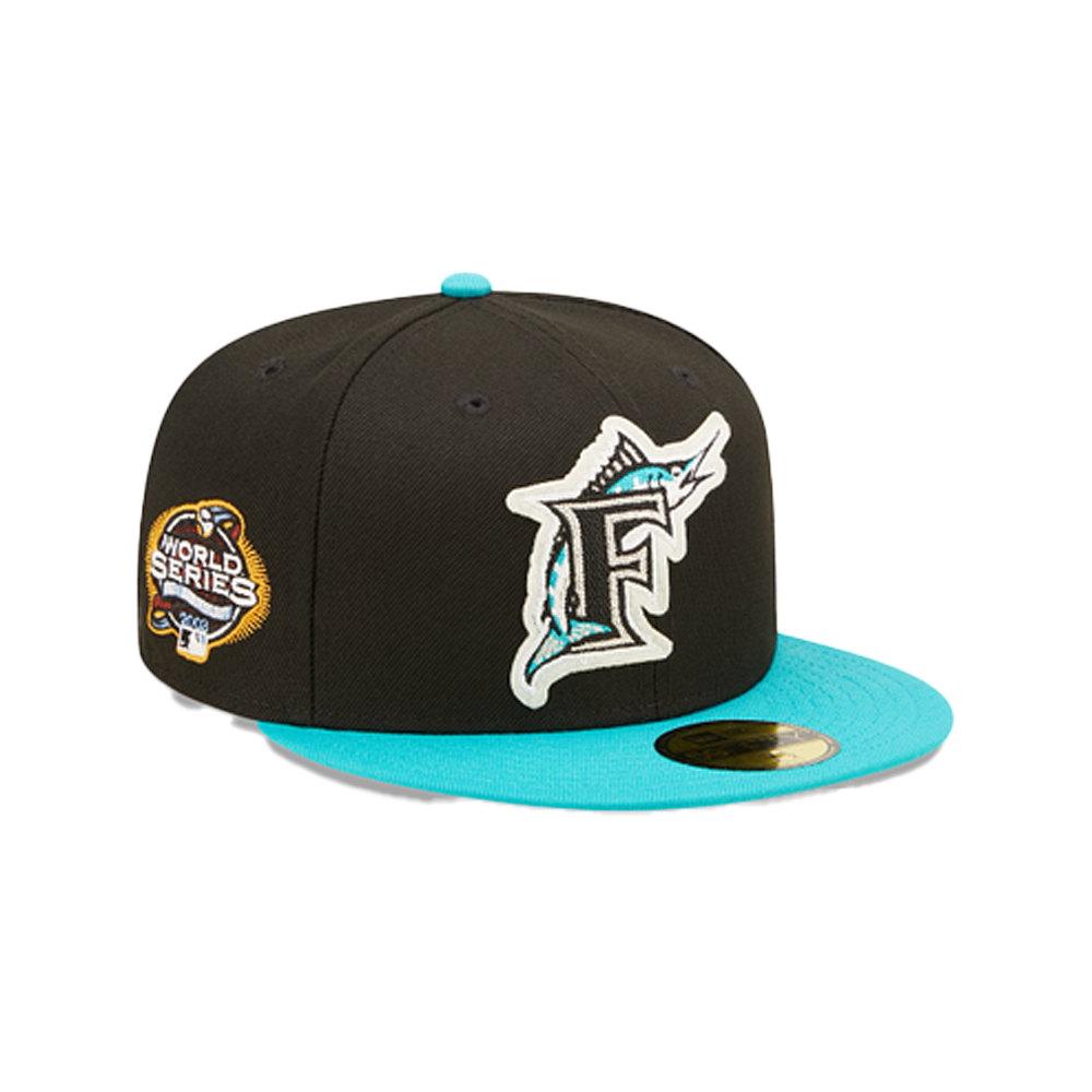 New Era Florida Marlins Letterman 59Fifty Fitted