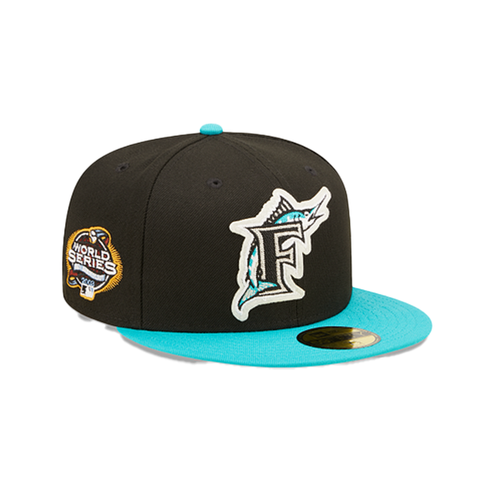 New Era Florida Marlins Letterman 59Fifty Fitted
