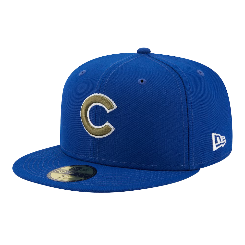 Gorra ajustada New Era MLB Chicago Cubs 59FIFTY con diseño botánico de entrenamiento de primavera del centenario