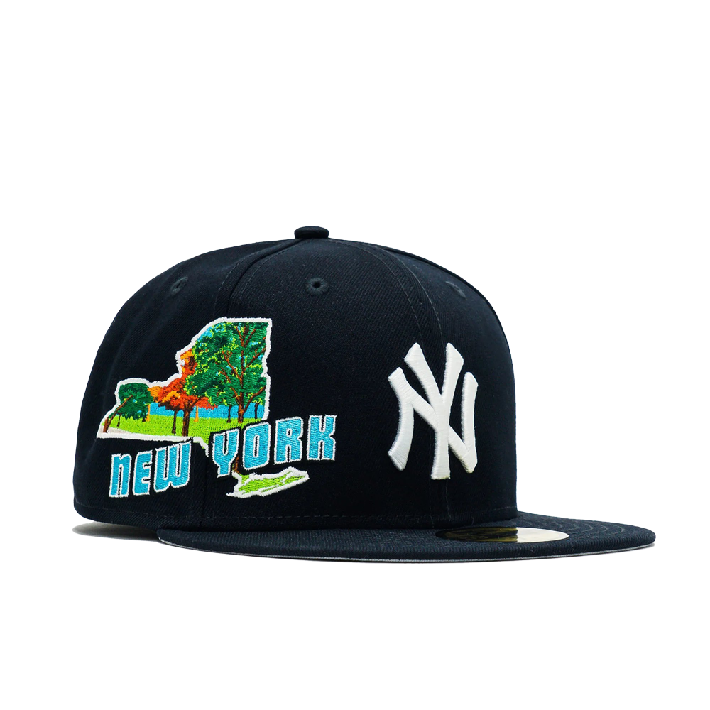 Gorra New Era MLB New York Yankees State View 59Fifty ajustada