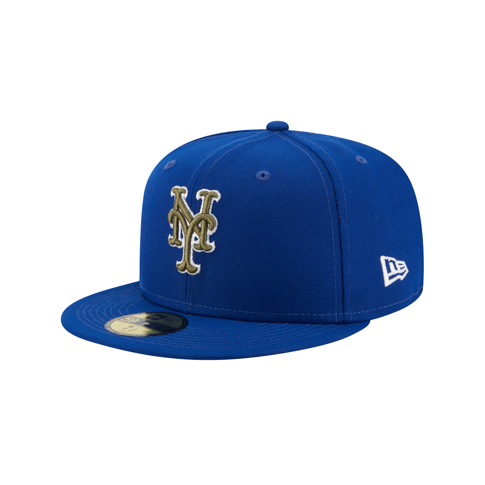 New Era New York Mets New Era Royal 50th Anniversary Spring Training Botanical 59FIFTY Fitted Hat