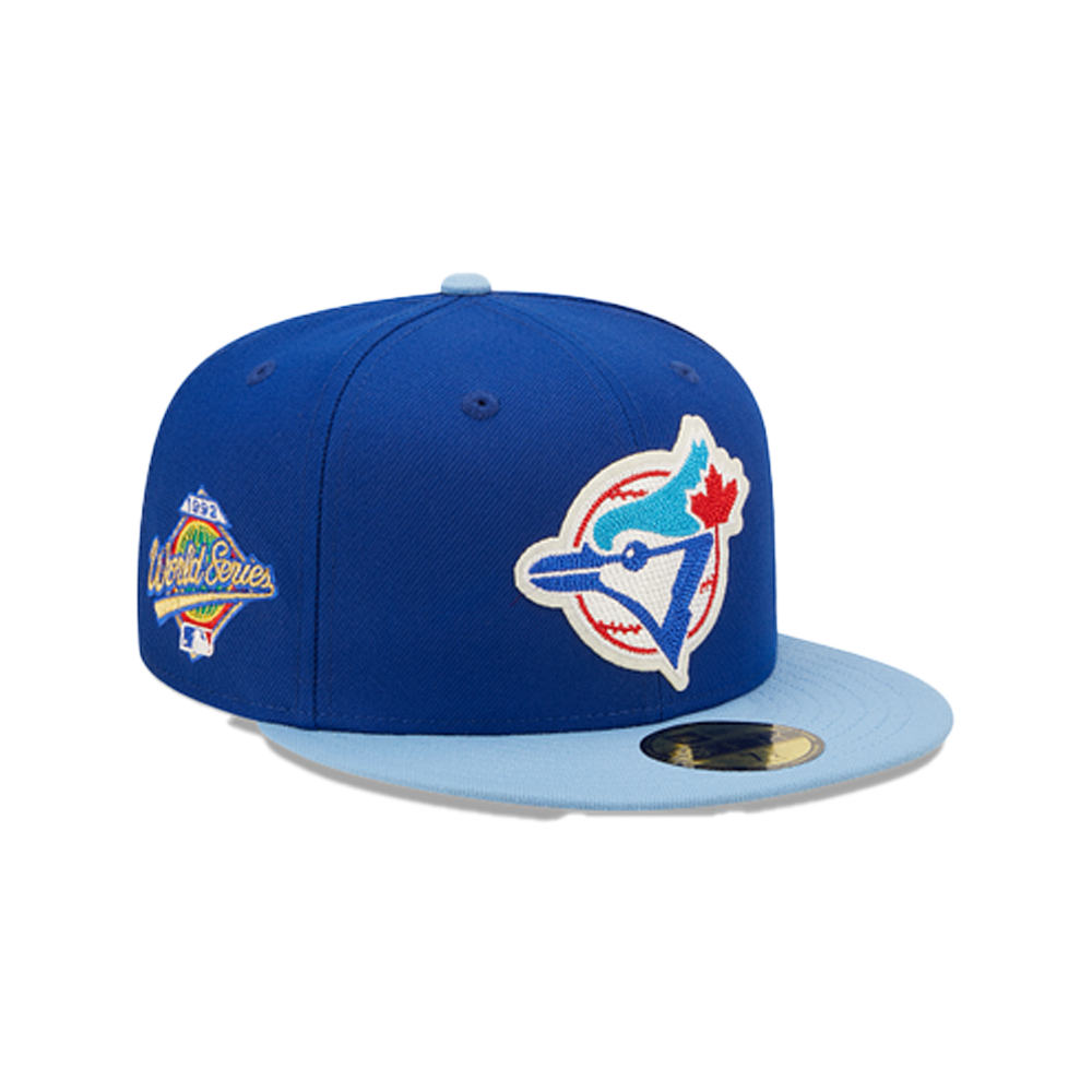 Gorra ajustada New Era Toronto Blue Jays Letterman 59Fifty