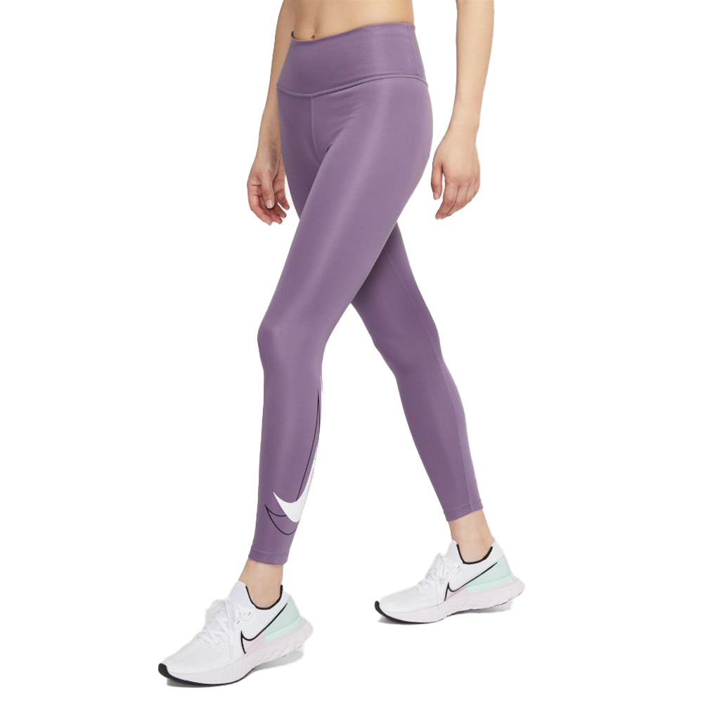 Mallas de running Nike Dri-Fit Swoosh Run de tiro medio 7/8 para mujer