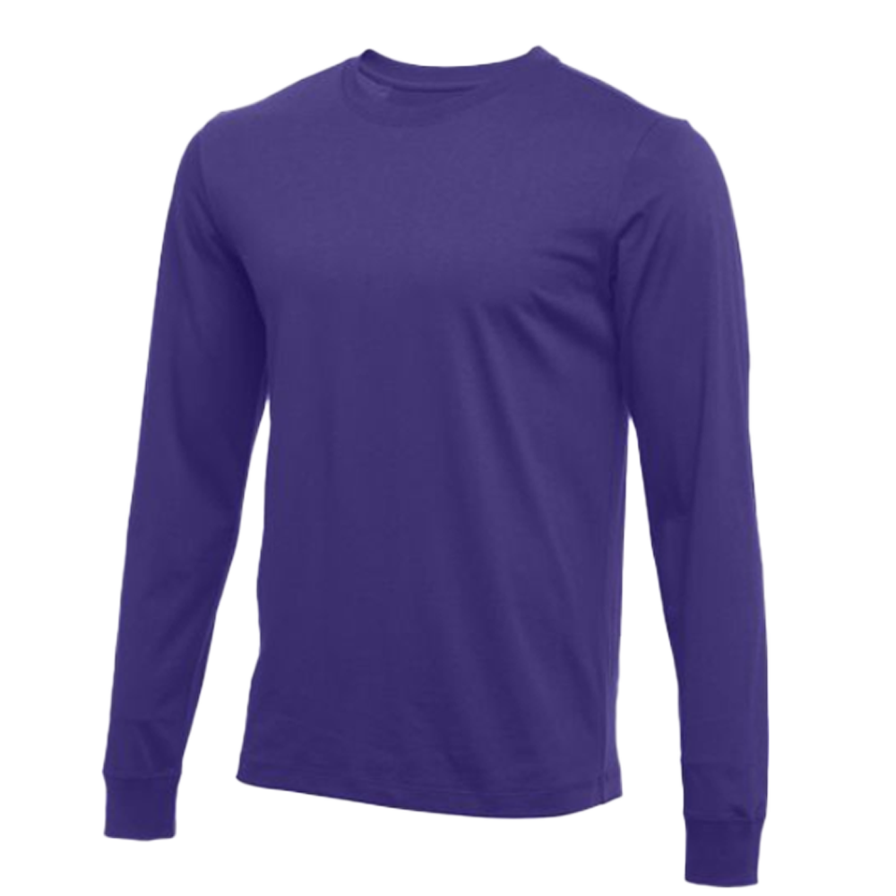 Camiseta de algodón de manga larga Nike Core para niños