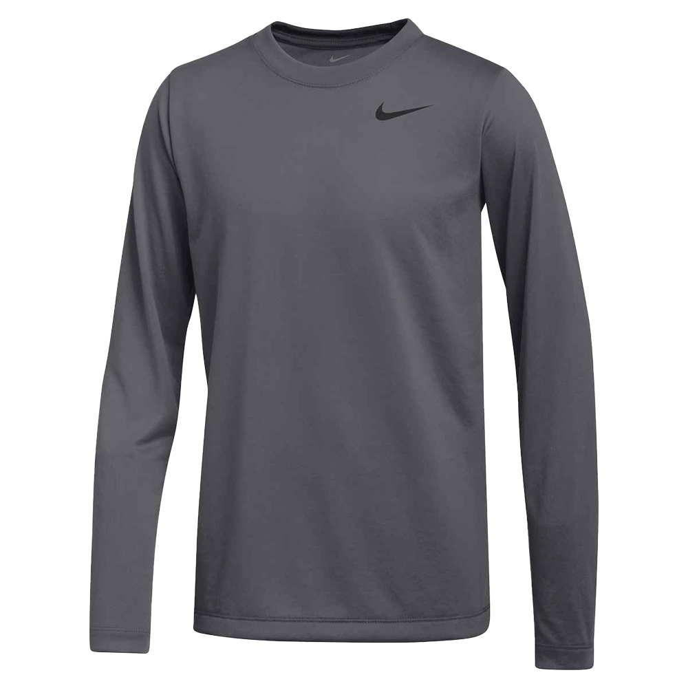 Nike Kid's Team Legend Long Sleeve Crew (Standard Fit)