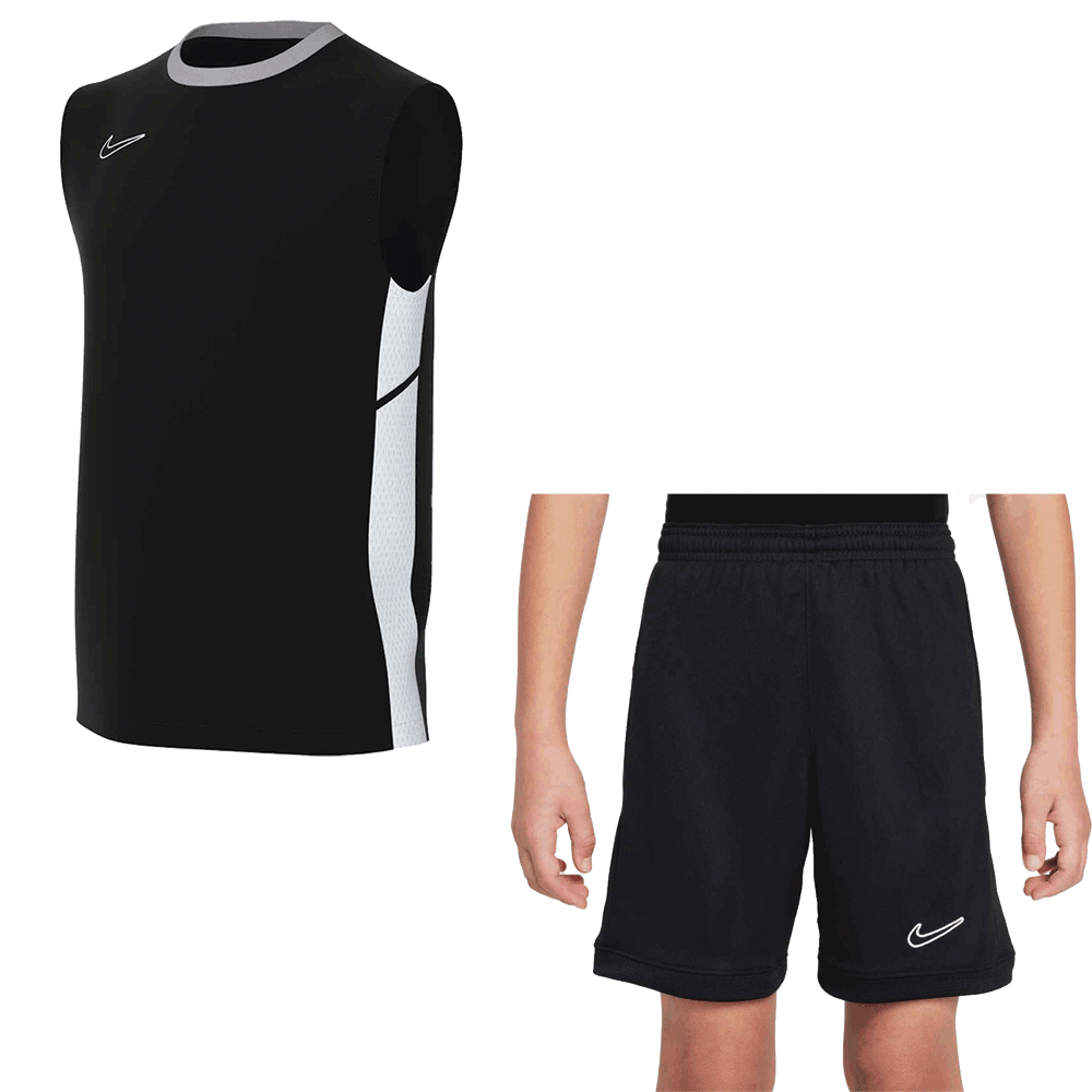 Conjunto Nike DF Academy 25 para niños: camiseta y pantalón corto