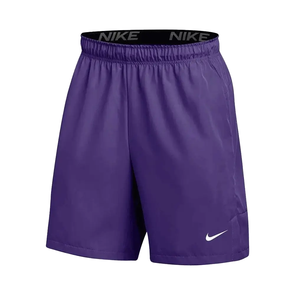 Nike Men's Dri-FIT Team Flex Short Woven Training Shorts Purple Color