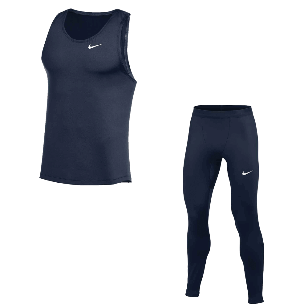 Nike Men's Dri-Fit Stock Set - Muscle Tank and Tight