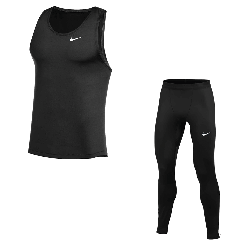 Nike Men's Dri-Fit Stock Set - Muscle Tank and Tight