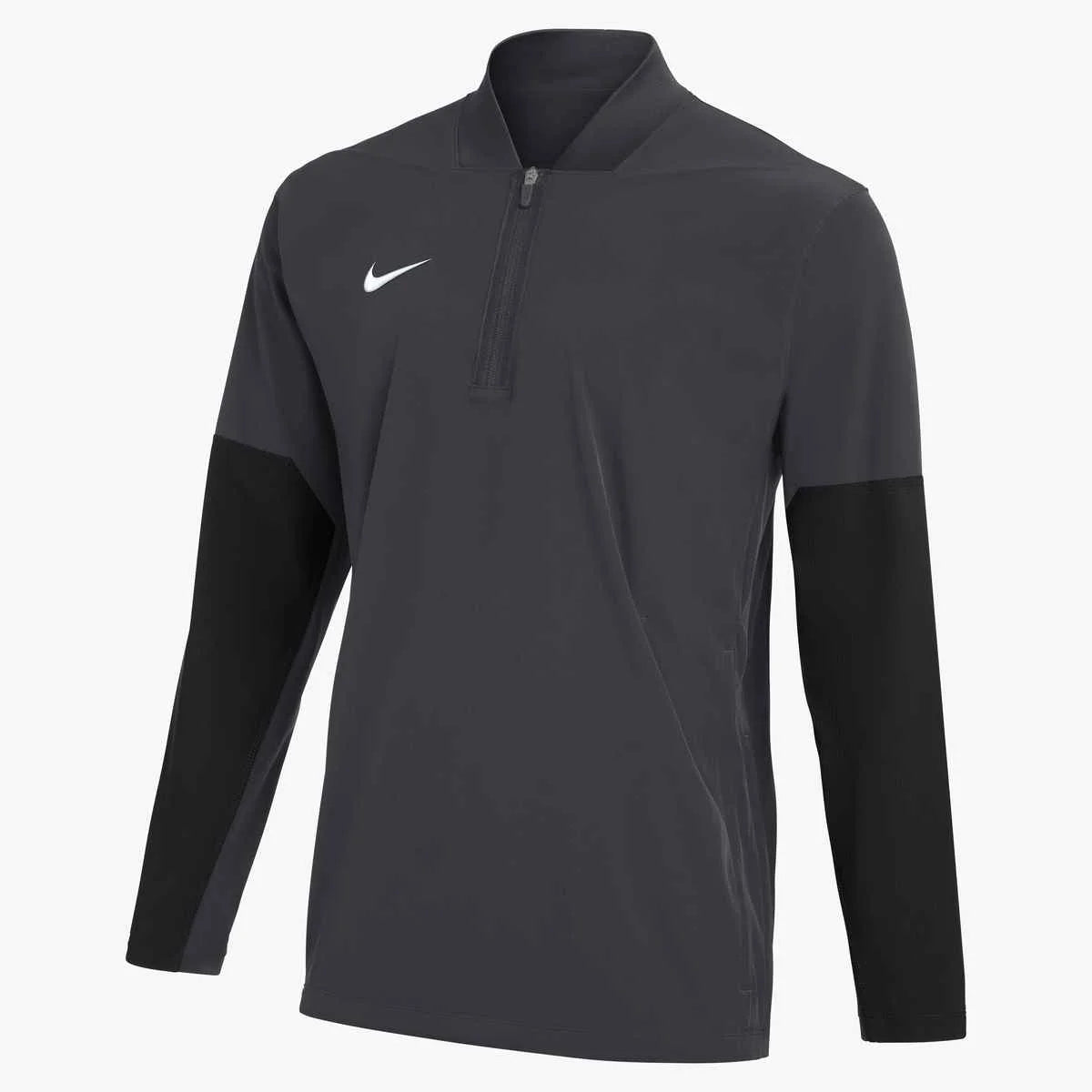Nike Men's Long-Sleeve Coach Jacket (Stock) Gray Color