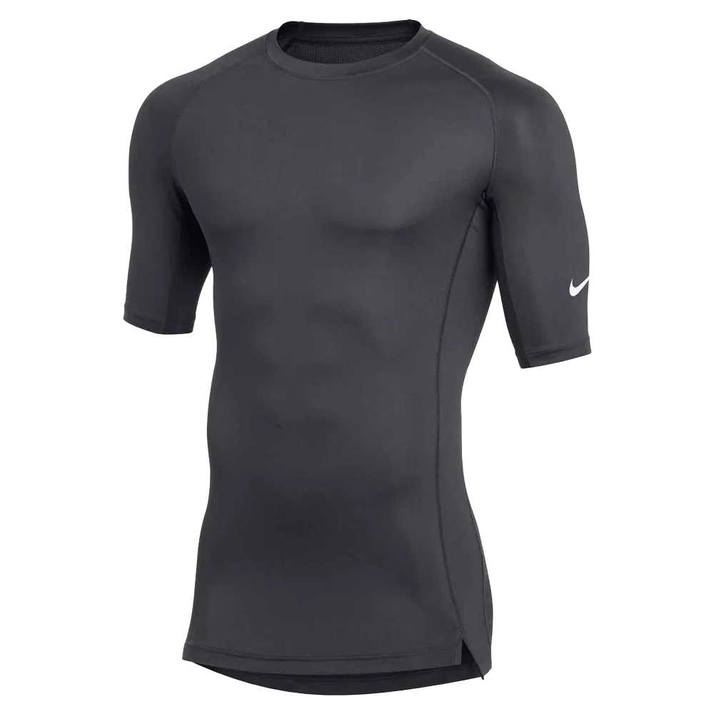 Nike Men's Pro Dri-FIT 1/2-Sleeve Football Top Grey color