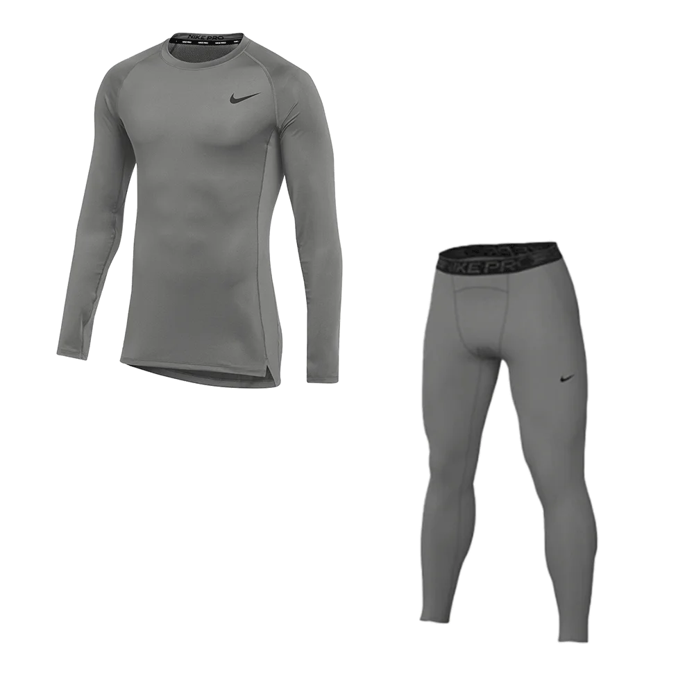 Nike Men's Pro Set - Tight Training Top and Training Tight