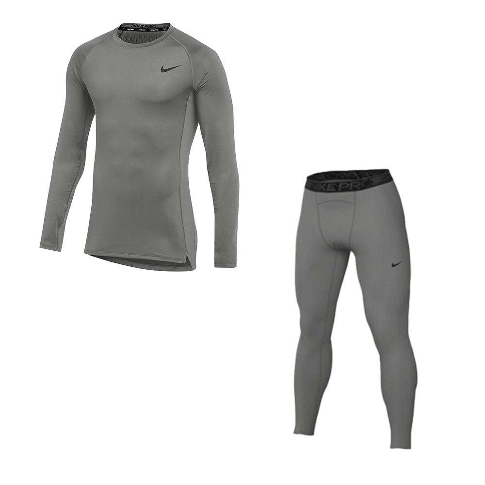 Nike Men's Pro Set - Tight Training Top and Training Tight