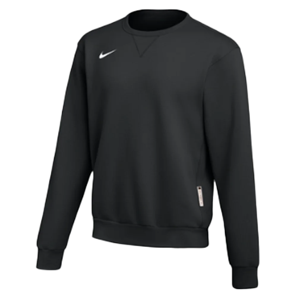 Nike Men's Standard Fit Heavy Fleece Crew Neck Black color