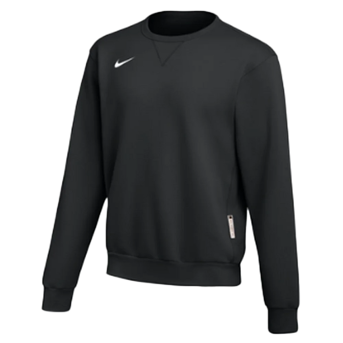 Nike Men's Standard Fit Heavy Fleece Crew Neck Black color