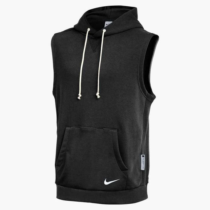 Nike Men's Standard Issue Dri-FIT Sleeveless Hoodie (Stock) Black color