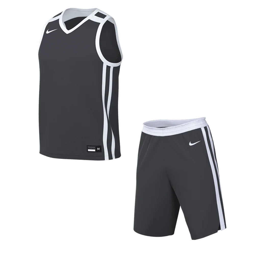 Nike Men's Stock Block Set - Jersey and Short gray color