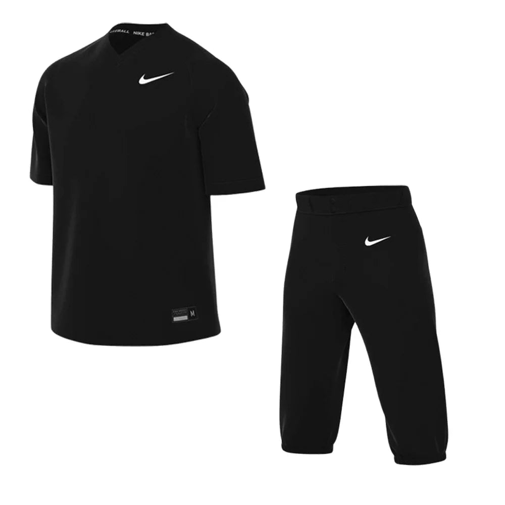 Nike Men's Stock Vapor Select2 Set - V-Neck Jersey and High Pants black color