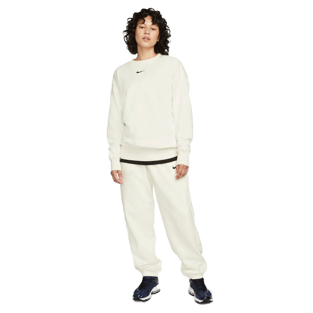 Sudadera de cuello redondo extragrande Nike Sportswear Phoenix Fleece para mujer