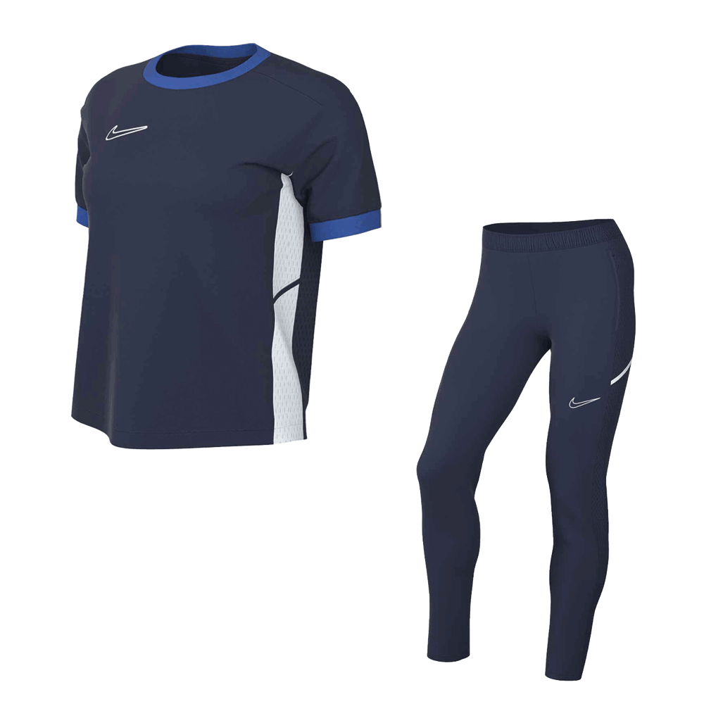 Midnight Navy/White/White