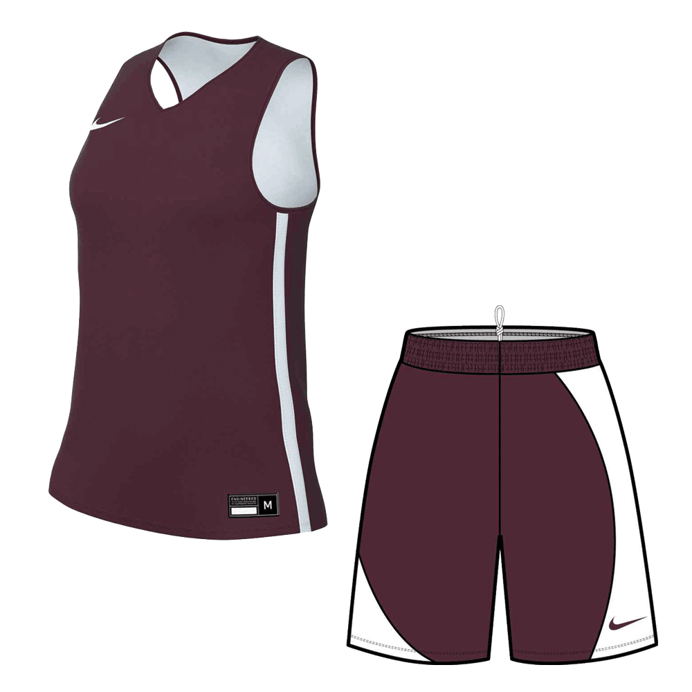 Nike Women's Elite Practice Basketball Set - Jersey and Shorts