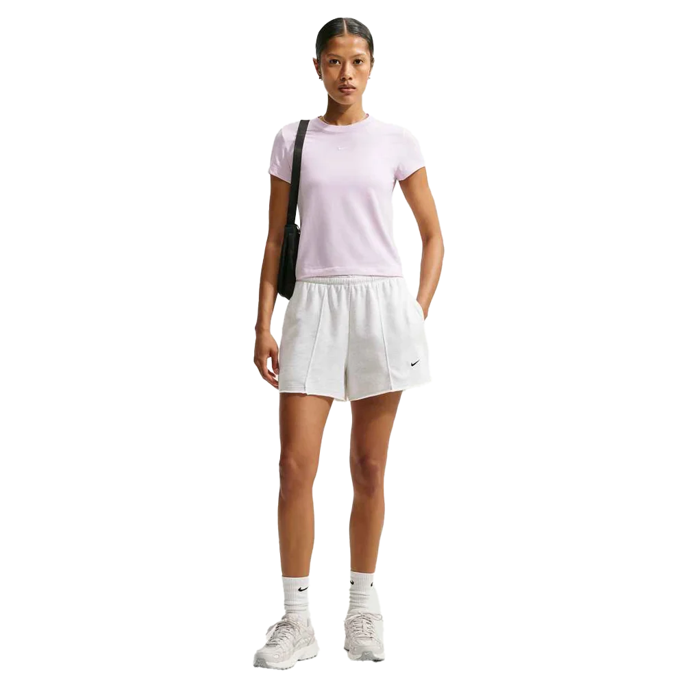 Nike Women's Sportswear Chill Knit T-Shirt Pink color