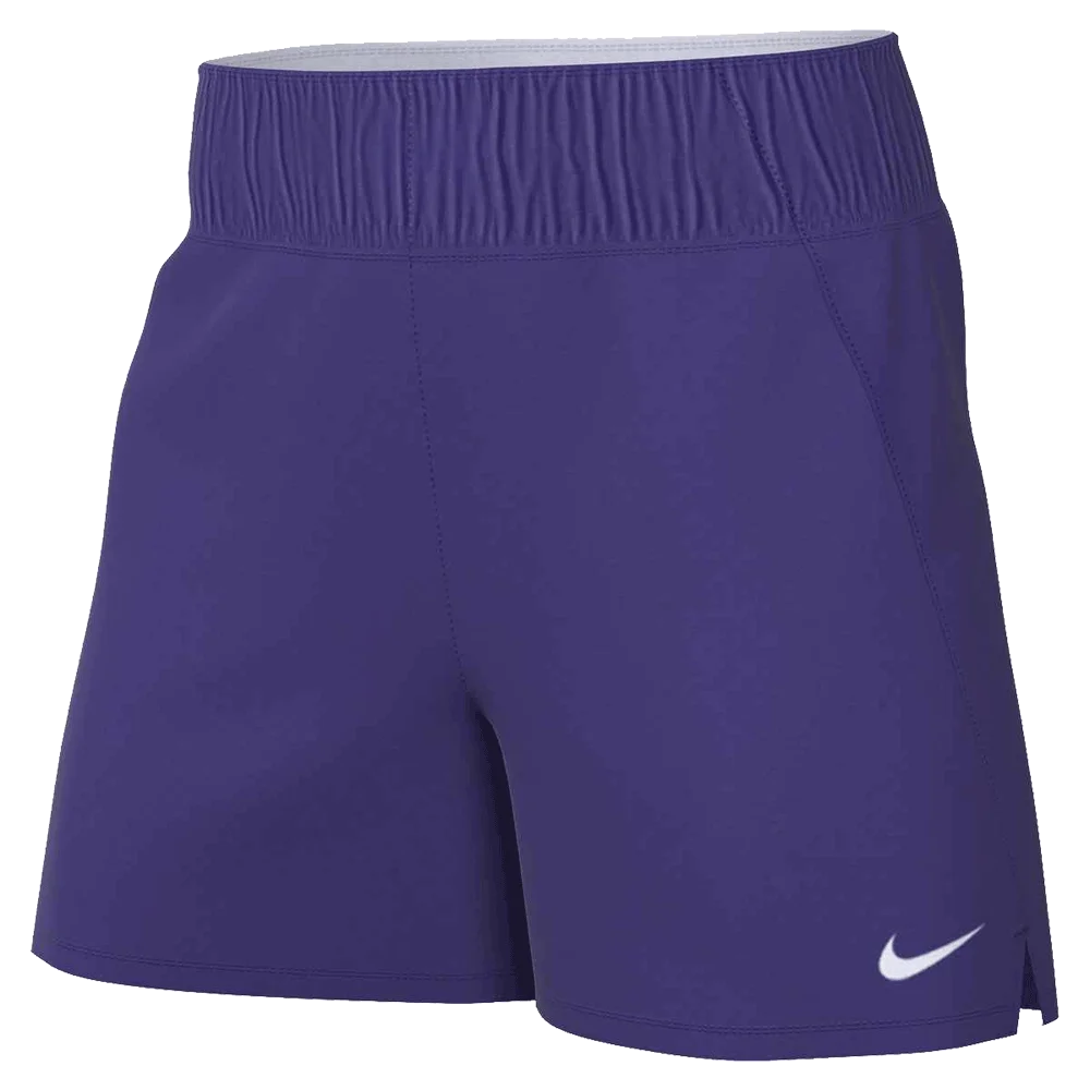 Nike Women's Stock Club Speed Shorts purple color