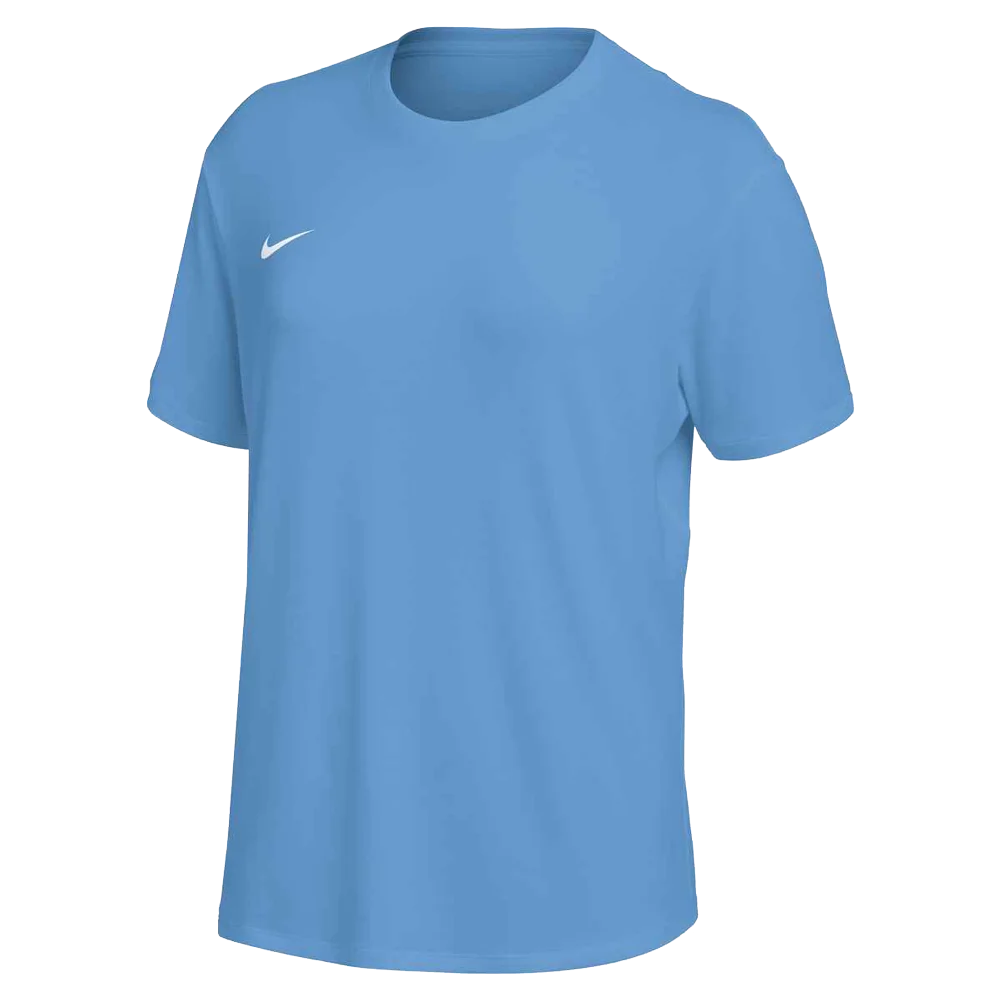 Nike Women's Team One Relaxed Top SS blue color.
