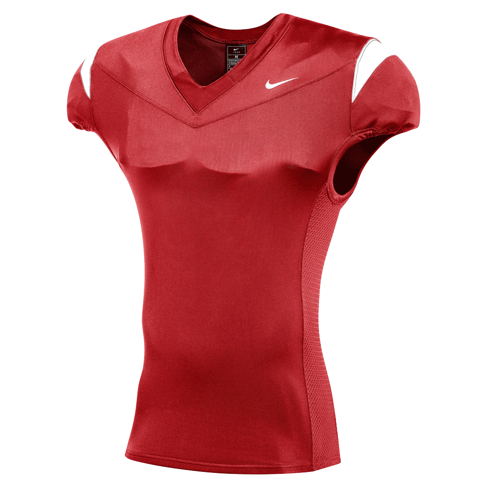 Camiseta de fútbol Nike Alpha Pro con mangas cortas para hombre (de serie) (Ajuste ajustado)