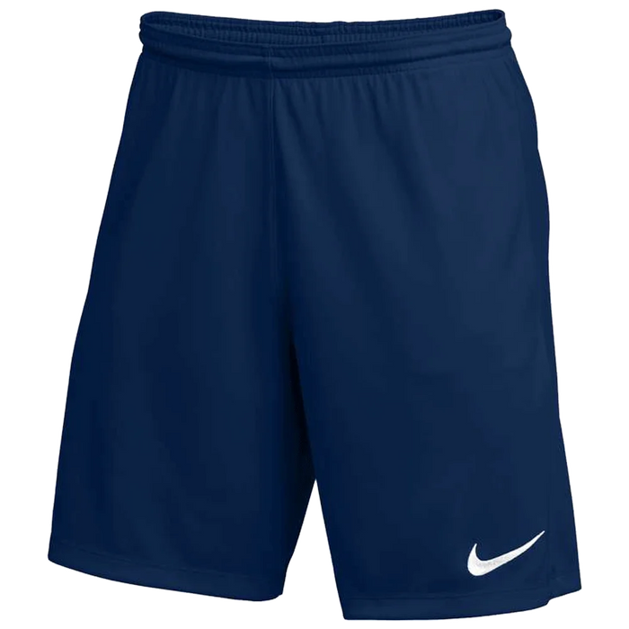 Nike Big Kids Dri-FIT Park 3 Knit Soccer Shorts Navy Color