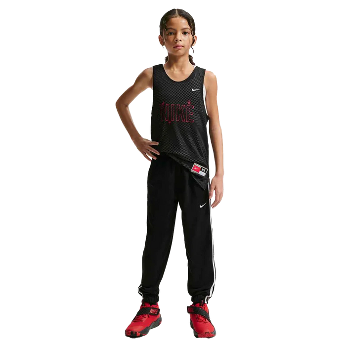 Nike Big Kids' Sportswear Dri-FIT Basketball Jersey Black Color