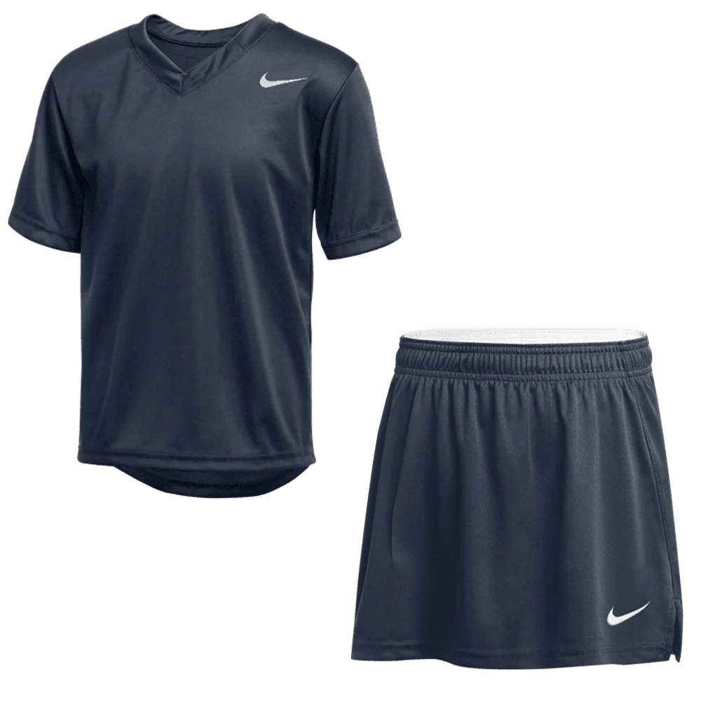 Nike Kid's Stock Club Speed - Jersey and Kilt Navy Color