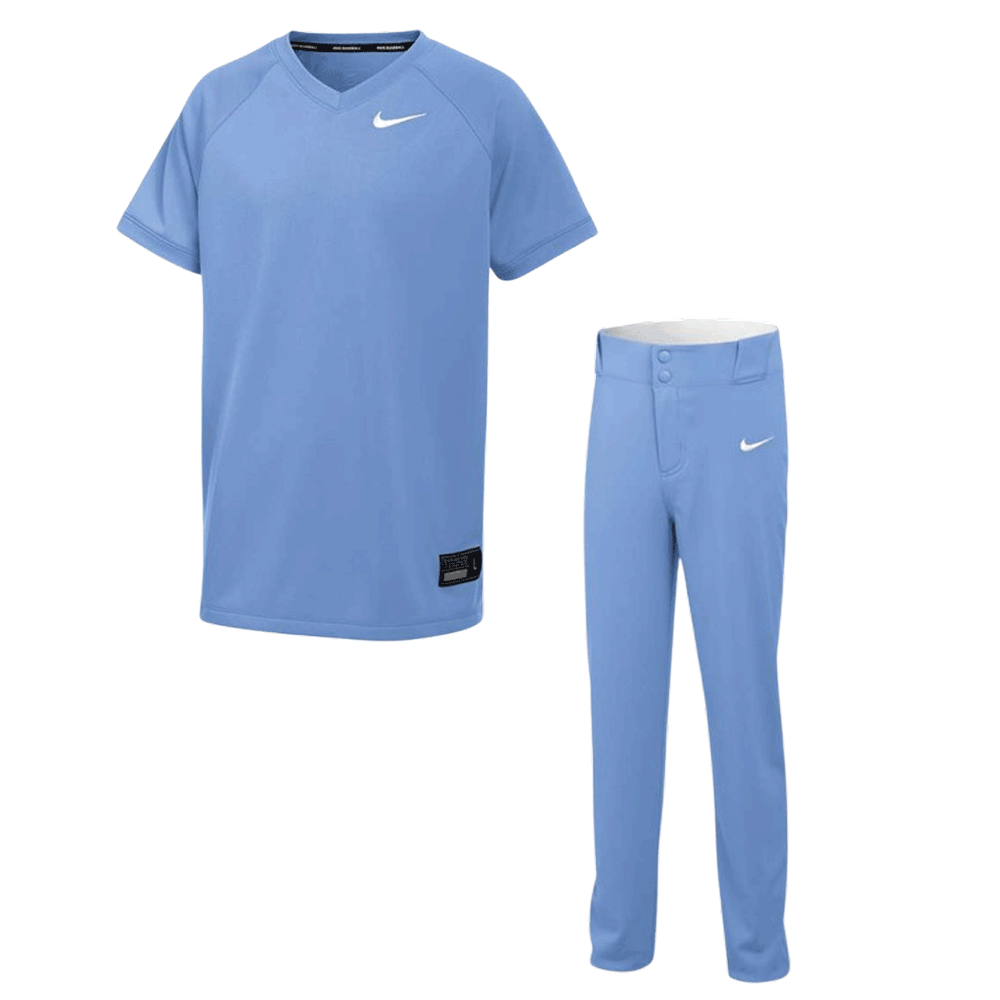 Nike Kid's Stock Vapor Select2 Set - Jersey and Pants Blue Color