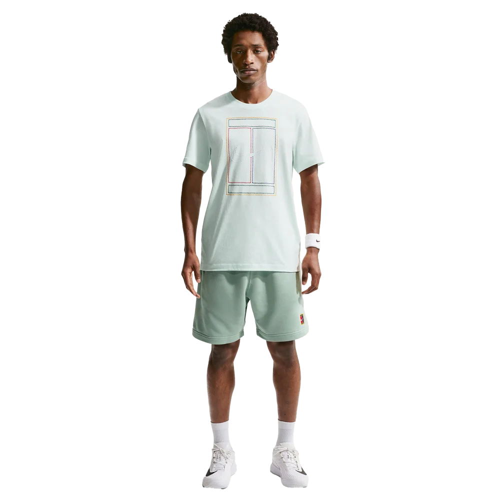 Nike Men's Court Heritage T-Shirt Green Color