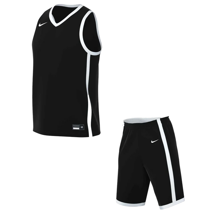 Nike Men's Elite Basketball Set - Jersey and Shorts black color