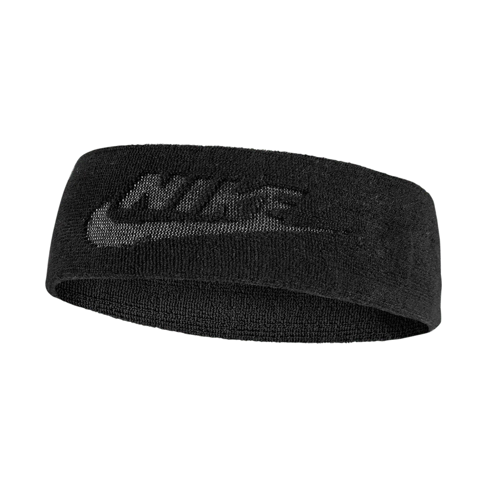 Nike Men's Sport Headband Terry Black Color