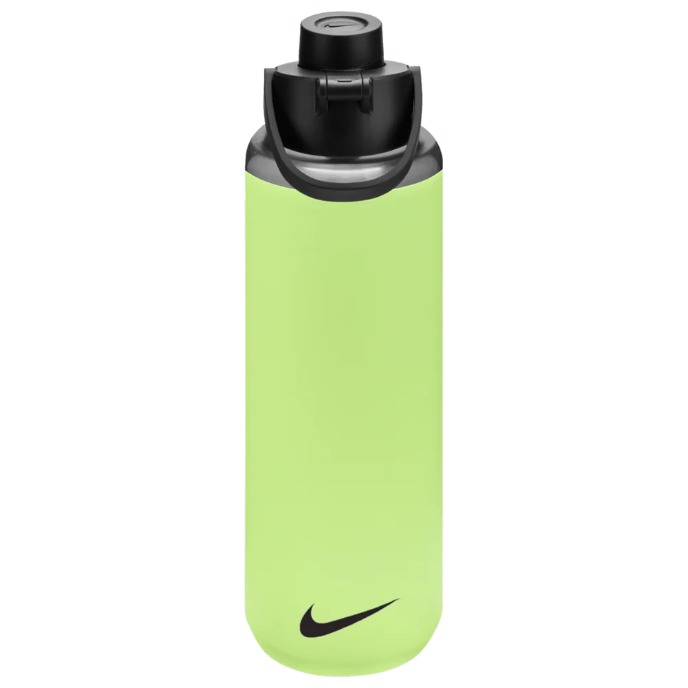 Nike SS Recharge Chug Bottle 32 Oz Green Color Front View