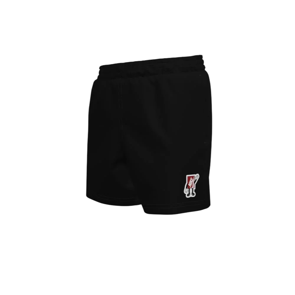 Nike Swim Boys Breaker Big Kids 4 Brief-Lined Volley Short Black color