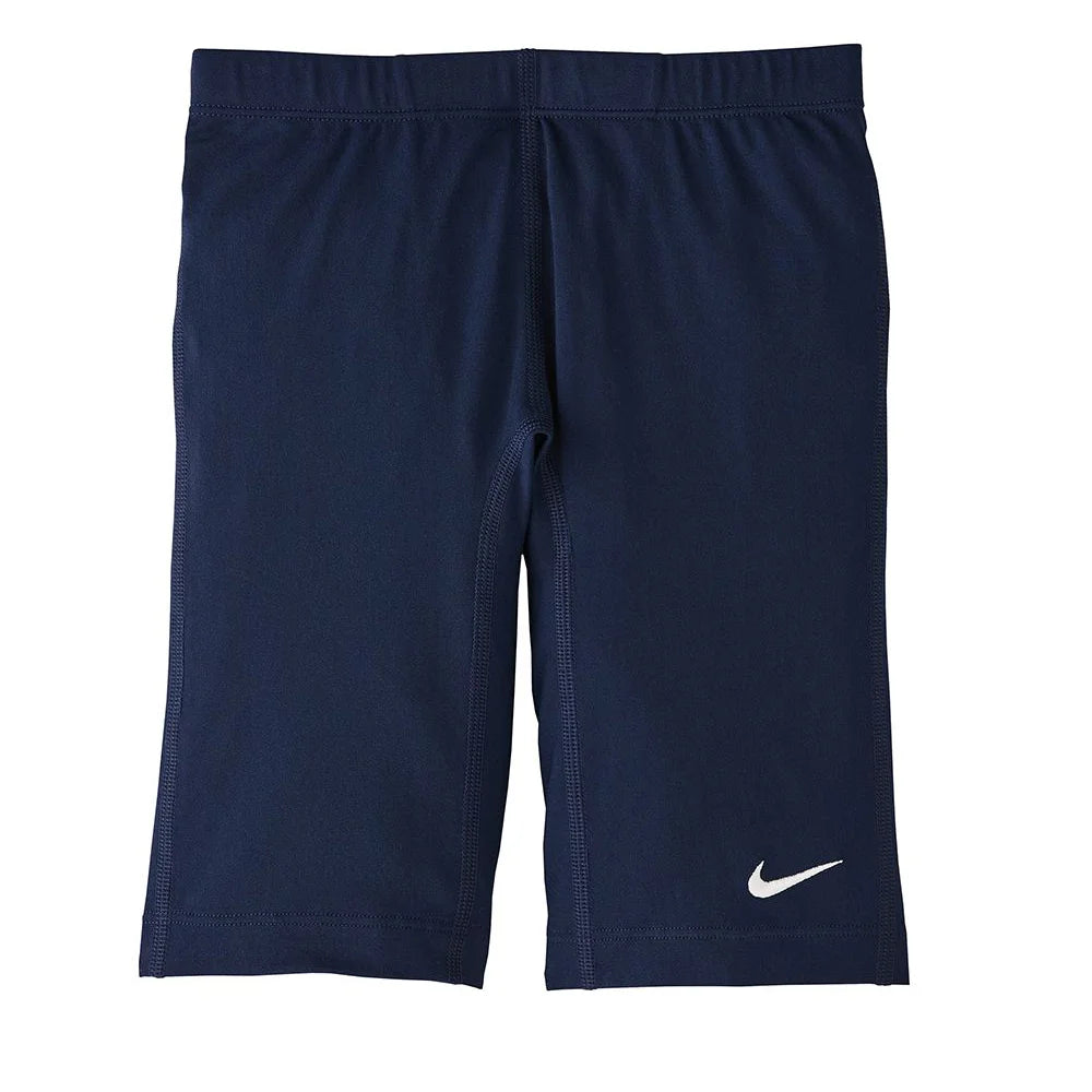 Nike Swim Boys HydraStrong Solid Big Kids Jammer navy color