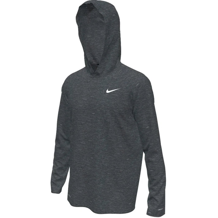 Nike Swim Men's Hydroguard Essential Dri-FIT UV Long Sleeve Hooded Top black