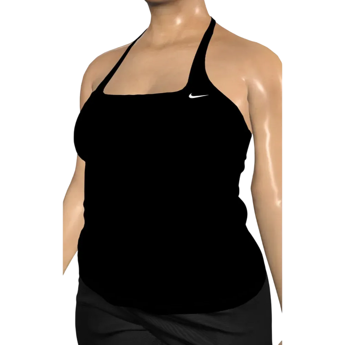 Nike Swim Women's Square Neck Tankini Black Color