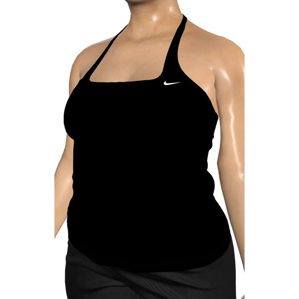 Nike Swim Women's Square Neck Tankini Black