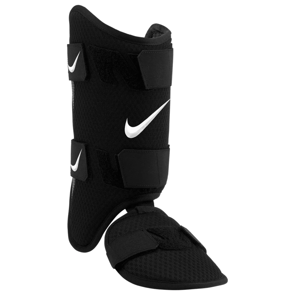 Nike Unisex Diamond Batters Leg Guard RHH Black color.
