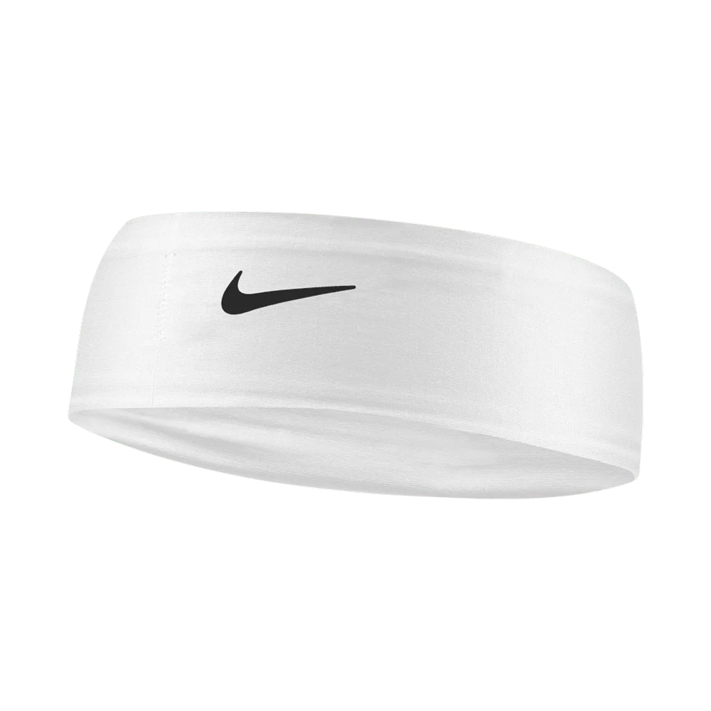 Nike Unisex Dri-Fit Fury Classic Headband NBA White Color