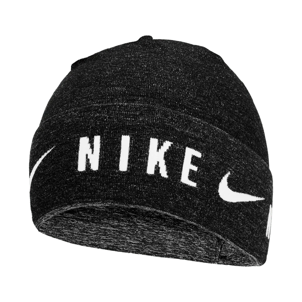 Nike Unisex Dri-fit Lightweight Knit Cuffed Beanie Black Color