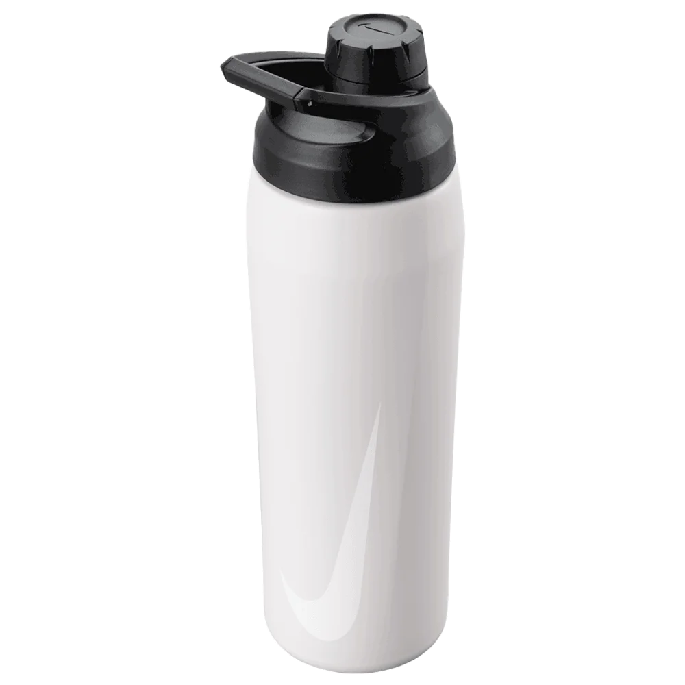 Nike Unisex SS Hypercharge Chug Bottle 24 Oz White Color